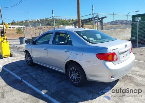 2009 Toyota Corolla из США, поврежденный, VIN JTDBL40E49J017636